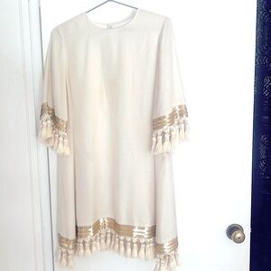 MESTIZA ivory dress.